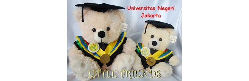 Boneka Wisuda Universitas Negeri Jakarta
